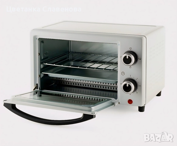 Малка готварска фурна TERMOMAX TXO08TQ, бял, снимка 5 - Печки, фурни - 51485357