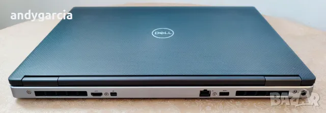 Dell Precision 7740/Intel Core i7-9850H/Radeon WX7130 8GB/16GB RAM/512GB SSD NVMe/17.3 HD+ матов, снимка 4 - Лаптопи за работа - 46769340