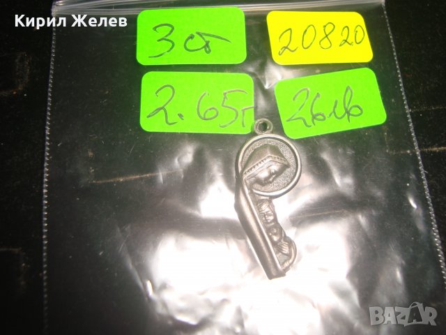 КАТОЛИЧЕСКА КРАСИВА ИКОНКА СРЕБРИСТА МЕТАЛНА 20820, снимка 5 - Колиета, медальони, синджири - 32175833
