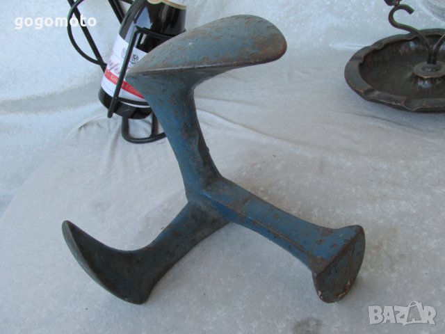 Оригинална стара немска обущарска наковалня, наковалня за обувки, калъп, снимка 7 - Други инструменти - 35602364