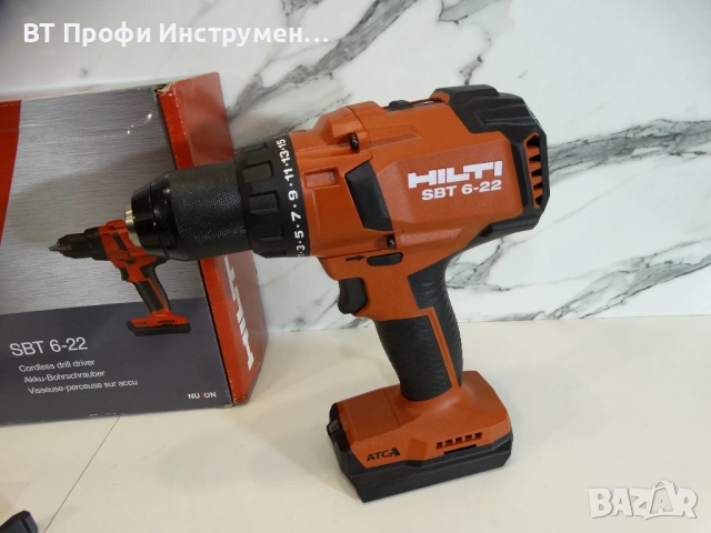Ново - Hilti SBT 6 - 22 / Nuron - Акумулаторна пробивна машина, снимка 2 - Винтоверти - 54162495