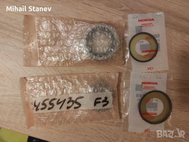 Лагери и прахозащитници за трипътник на Honda Hornet 2007-2011 PC41, снимка 2 - Части - 51648482