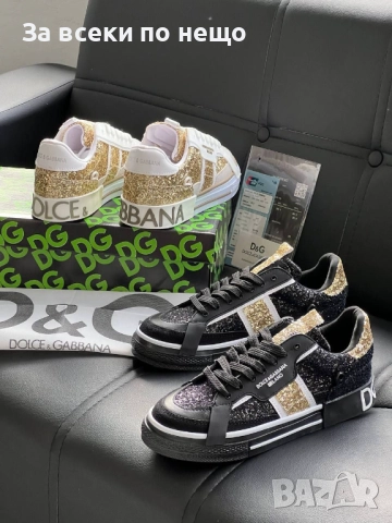 Dolce&Gabbana Дамски Маратонки🔝Дамски Спортни Обувки Долче И Габана - 2 Налични Цвята Код E810, снимка 5 - Маратонки - 51477237