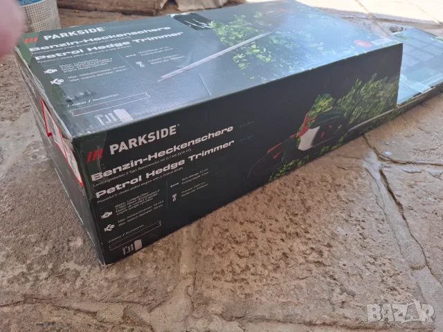 Бензинов храсторез Parkside, снимка 3 - Градинска техника - 55968584