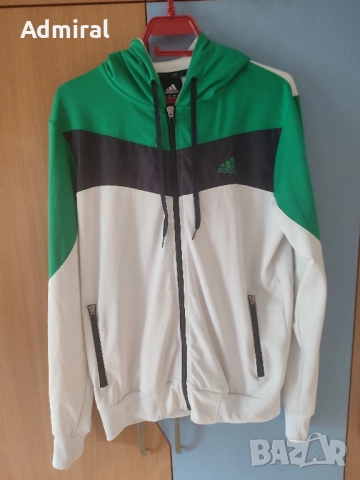 Оригинално мъжко горнище Adidas Climalite , снимка 2 - Спортни дрехи, екипи - 52100274