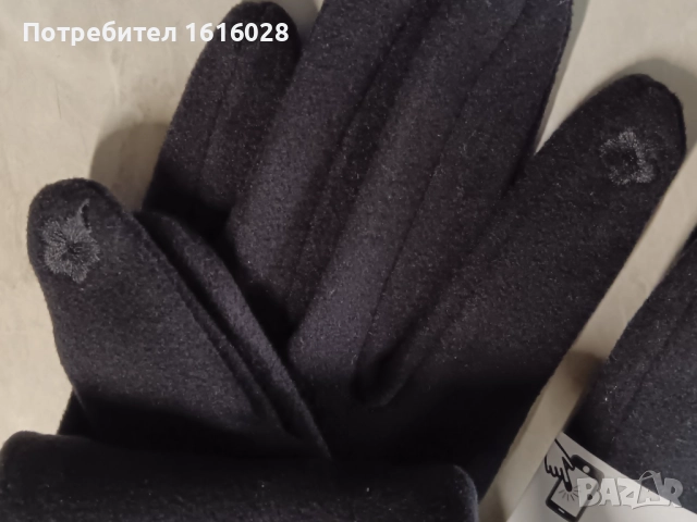 Елегантни текстилни ръкавици с тъчскрийн - Каролина Варватос., снимка 4 - Други - 52352417