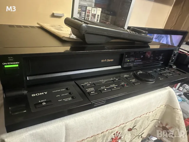 SONY SLV 825 Видео Рекордер с Дистанционно, снимка 10 - Плейъри, домашно кино, прожектори - 56184306