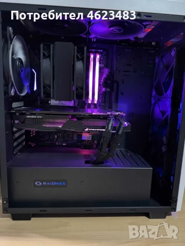 Професионален компютър за работа/ видеообработка/ гейминг | 1080 Ti, i7-7700K, 16GB RAM, 11 подаръка, снимка 2 - Геймърски - 52089253