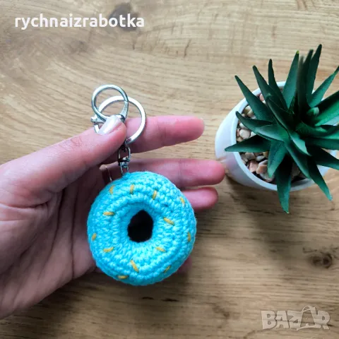 Плетена поничка - ключодържател, снимка 5 - Други - 50413607