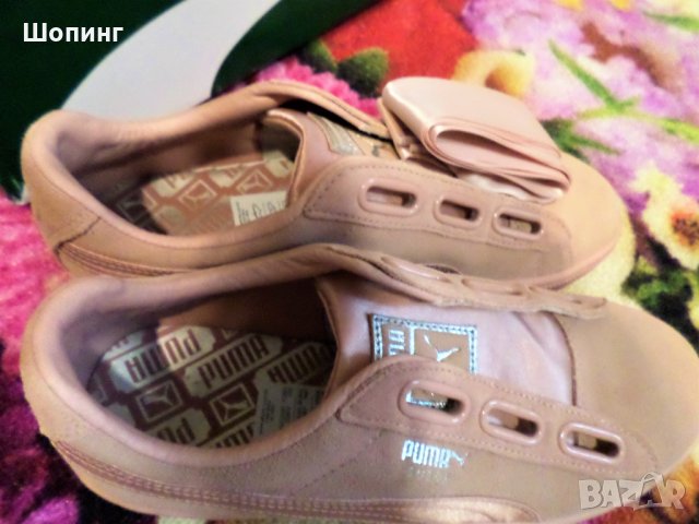 Дамски обувки Puma (№39, естествена кожа), снимка 9 - Дамски ежедневни обувки - 30198538