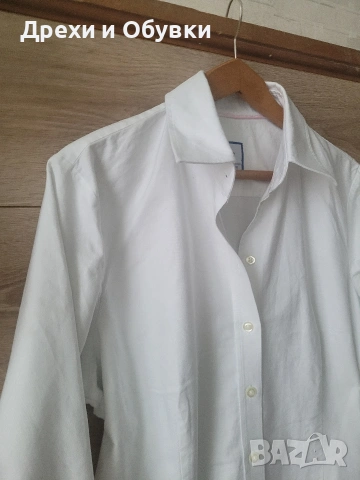 Бяла риза POLO CLUB , снимка 4 - Ризи - 51677886
