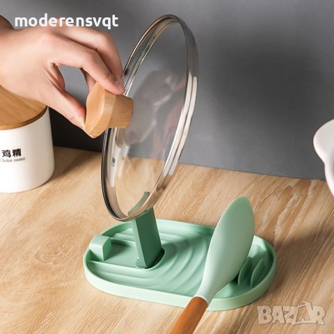 Кухненска поставка за лъжици, капаци 2в1, снимка 4 - Аксесоари за кухня - 40804391