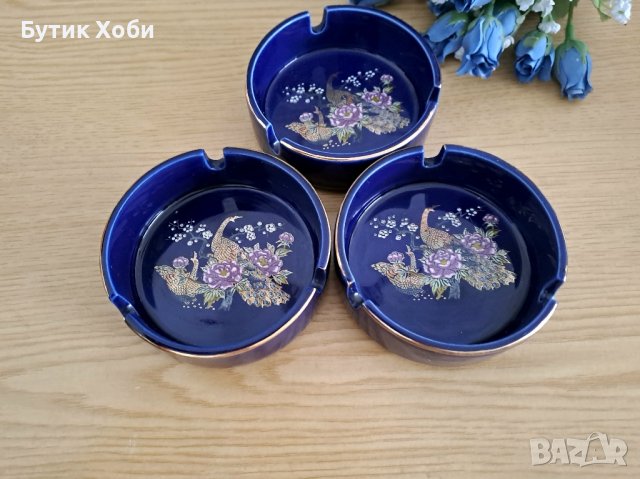 Комплект порцеланови пепелници, снимка 3 - Антикварни и старинни предмети - 42726704