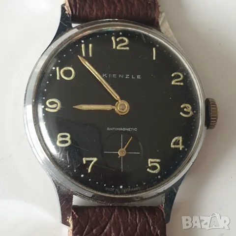 Винтидж немски военен ръчен часовник KIENZLE, снимка 8 - Антикварни и старинни предмети - 49978733