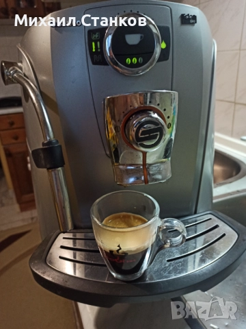 Кафе автомат Саеко Талия работи перфектно и прави супер кафе с каймак , снимка 3 - Кафемашини - 52060263