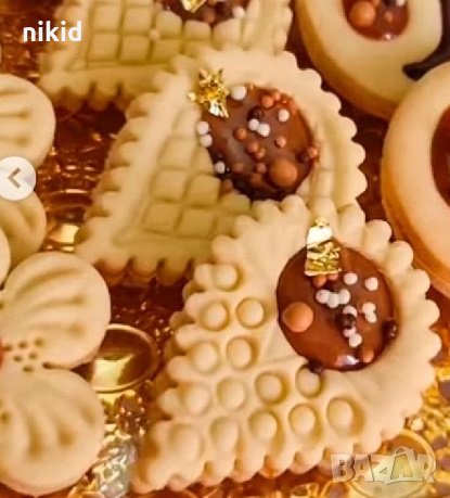 Капка листо решетка мрежа вафли фунийки интересен пластмасов резец форма за тесто бисквитки фондан, снимка 3 - Форми - 33969712