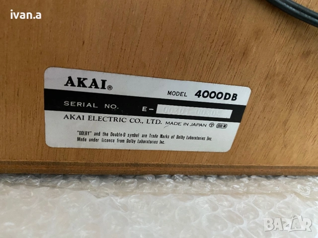 Akai 4000DB, снимка 6 - Други - 54087062
