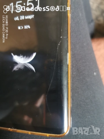 Продавам ЦЯЛ за части,с пукнато стъкло!, снимка 6 - Huawei - 54007281