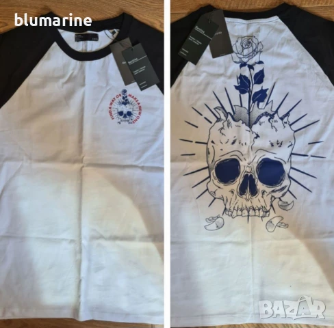 Мъжки тениски ZARA, BERSHKA, снимка 10 - Тениски - 37054546