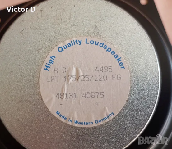 Говорители ITT LPT 175 25 120 FG, снимка 7 - Тонколони - 56137968