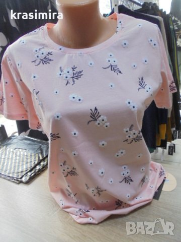 памучни блузки в четири цвята, снимка 6 - Тениски - 40058139