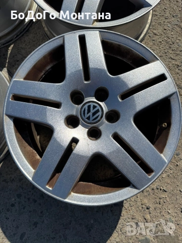 Алуминиеви джанти VW Голф 4 | 5х100 | ЕТ38 | 57.1мм, снимка 2 - Гуми и джанти - 54144554