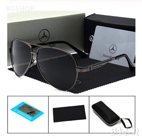Слънчеви очила - Mercedes Benz - Gray, снимка 2 - Слънчеви и диоптрични очила - 29624803