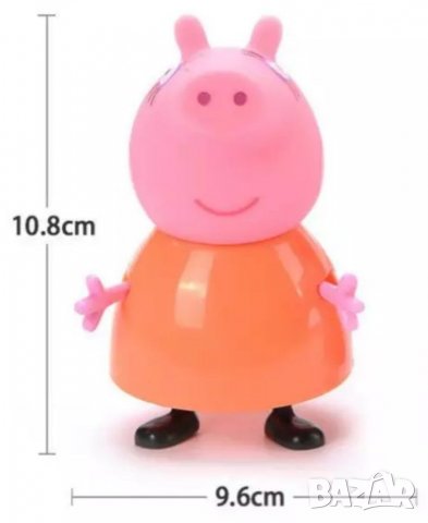 Пепа прасето и нейното семейство - детайлни играчки, снимка 5 - Фигурки - 32140177