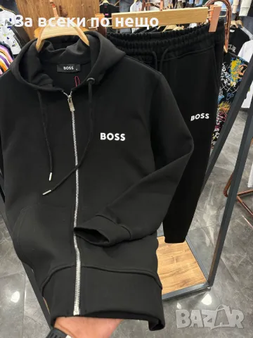 Мъжки спортен комплект Hugo Boss - 2 налични цвята Код A68, снимка 6 - Спортни дрехи, екипи - 47390591