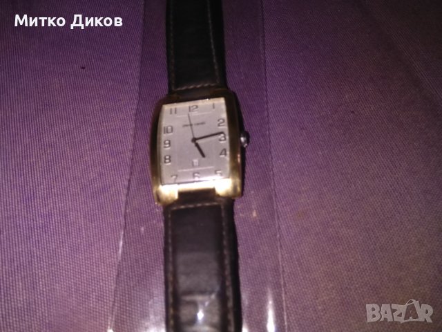 Pierre Cardin марков часовник дата каишка естесв. кожа противоводен 30м метален корпус кварц работещ, снимка 2 - Мъжки - 37627914