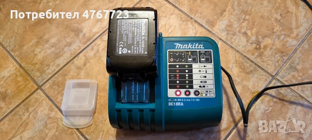 Makita зарядно устройство и батерия, снимка 10 - Други инструменти - 53934300