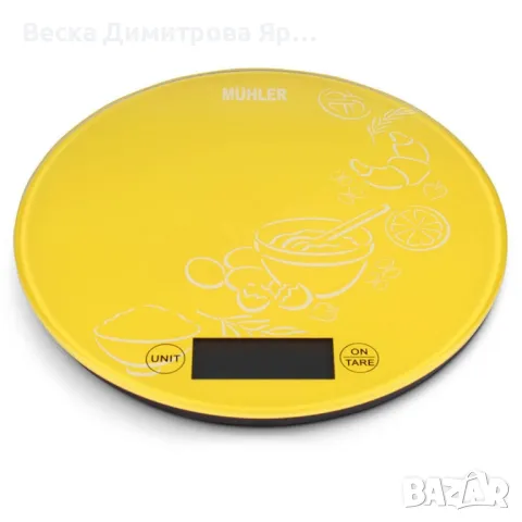 Електронна кухненска везна Muhler  до 5 kg, снимка 4 - Друга електроника - 50435987