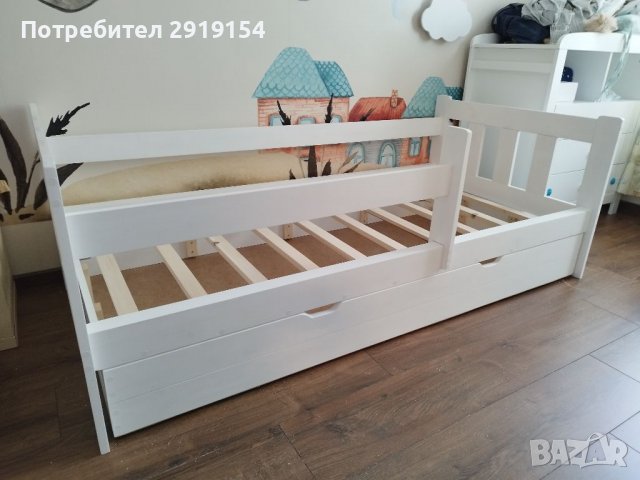 Детско легло с издърпващ се шкаф, снимка 2 - Мебели за детската стая - 39102973
