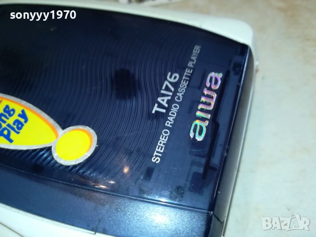AIWA HS-TA176 WALKAN DECK/RADIO-FRANCE 0811221617, снимка 12 - Радиокасетофони, транзистори - 38603841