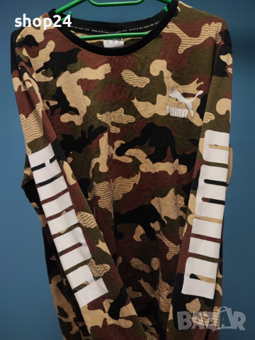 PUMA Блуза/Мъжка М, снимка 2 - Блузи - 36507711