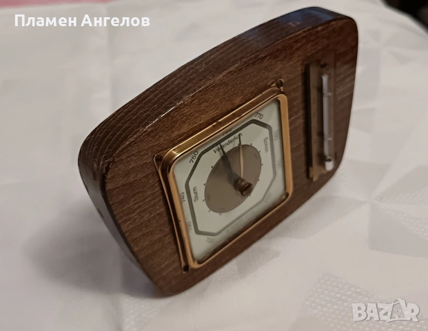 Ретро, автентичен немски барометър. , снимка 5 - Антикварни и старинни предмети - 54021515