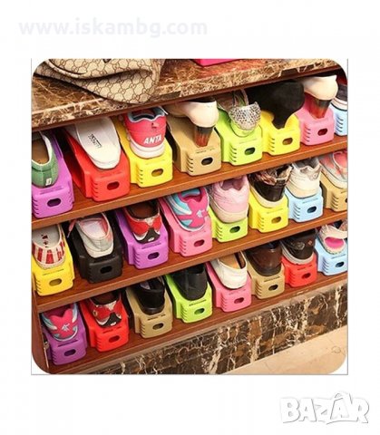 ПРАКТИЧЕН ОРГАНАЙЗЕР ЗА ОБУВКИ, СПЕСТЯВАЩ МЯСТО - код 2111, снимка 9 - Органайзери - 33949557