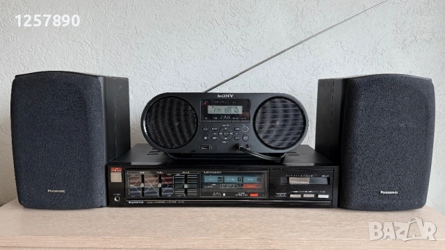Тонколони Panasonic усилвател Sanyo, снимка 6 - Тонколони - 53061976