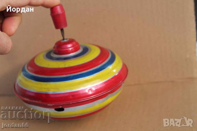 Стара алуминиева детска играчка-пумпал, снимка 3 - Колекции - 38647086