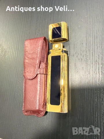 Позлатено шишенце за парфюм Cartier №8015 , снимка 4 - Антикварни и старинни предмети - 53947925