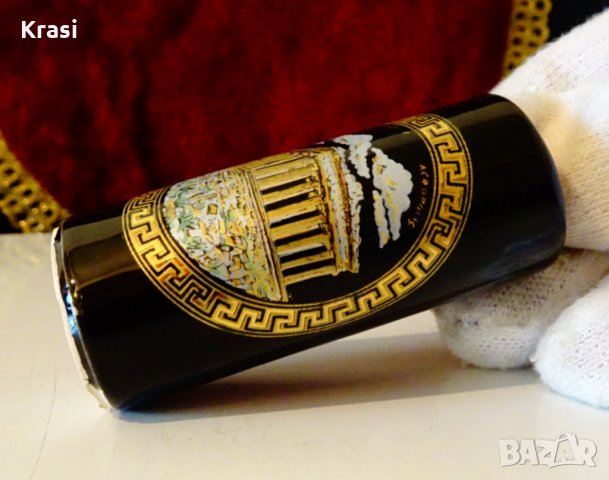 Чаша Акропол,злато,поставка за запалка, снимка 3 - Антикварни и старинни предмети - 34925450