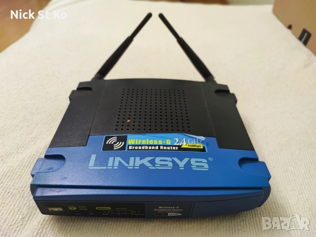 Рутер Linksys WRT54GL