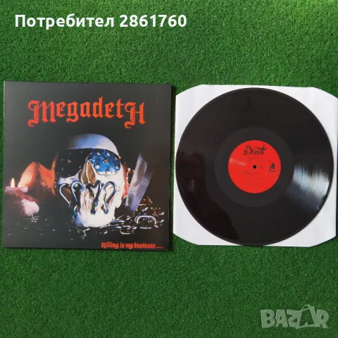 Нови Грамофонни Плочи Metallica Megadeth, снимка 6 - Грамофонни плочи - 34877955