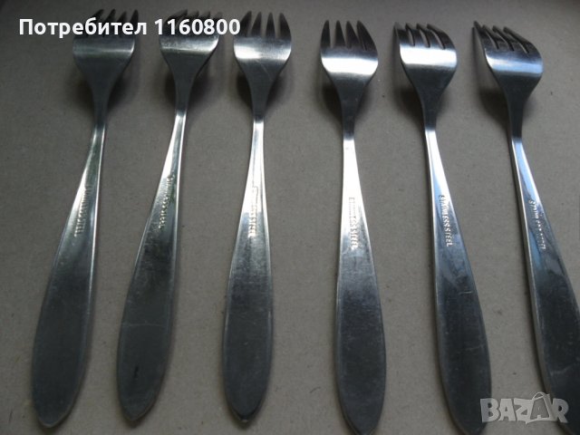Вилици - Stainless steel , снимка 2 - Прибори за хранене, готвене и сервиране - 37010865