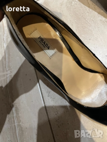  Оригинални обувки PRADA , снимка 4 - Дамски обувки на ток - 51705834