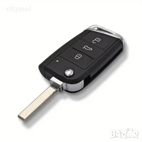 Кутийка за ключ за Volkswagen, Skoda и SEAT, 3 бутона и острие, снимка 2 - Аксесоари и консумативи - 55982214