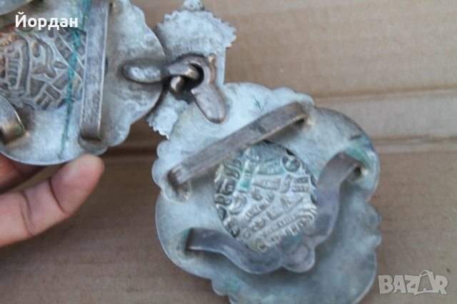 Сребърни пафти, снимка 8 - Антикварни и старинни предмети - 52367237