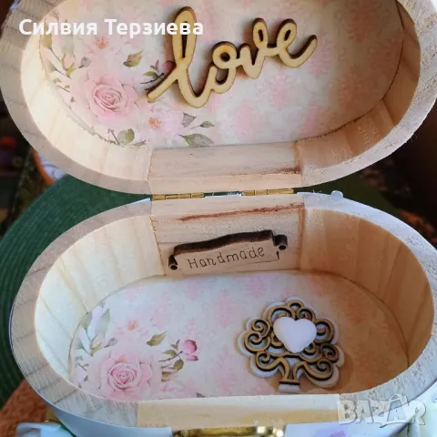 Сватбена кутия на 5 нива с вътрешна декорация на всяко ниво / подходяща за предложение за брак , снимка 7 - Други - 49995033