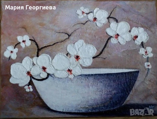 авторски картини/18 бр. с различни размери, тхника/цена в описанието на всяка картина  , снимка 18 - Картини - 31640650