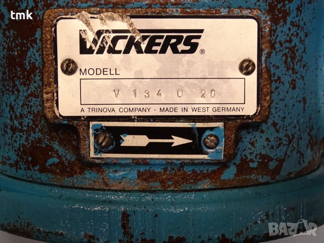 Хидравлична помпа Vickers V134 U20 Fixed displacement vane pump, снимка 8 - Резервни части за машини - 42888976